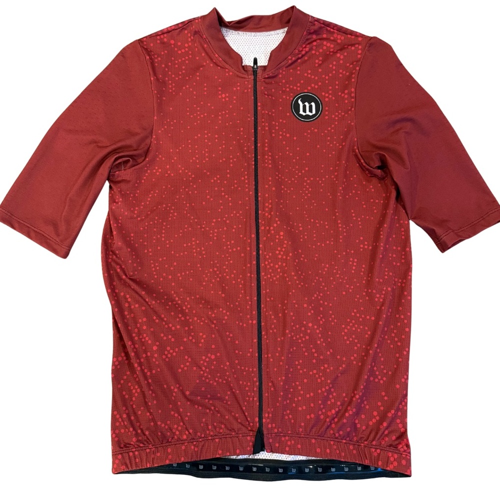 WATTIE INK Red Cycling Jersey